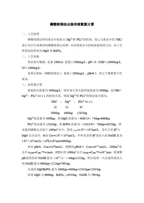 氨氮去除