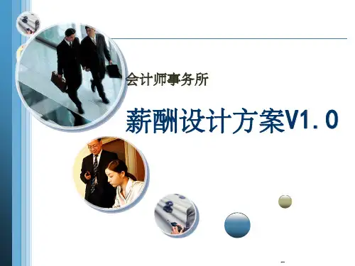 会计师事务所薪酬设计方案
