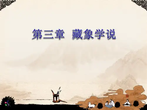 藏象学说演示课件