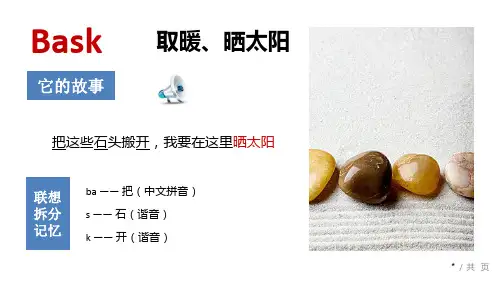 快乐英语学习ppt模版课件