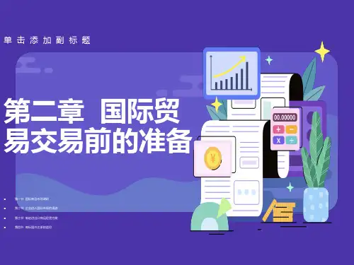 国际贸易实务第二章