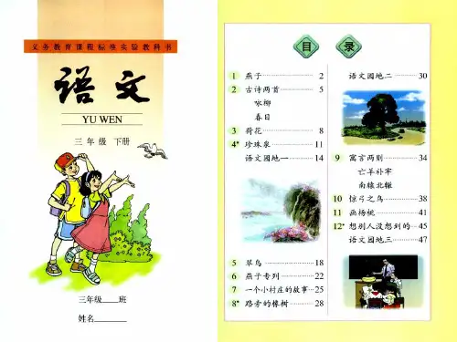 一个小村庄的故事PPT课件