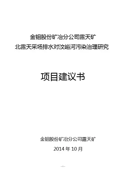 项目建议书