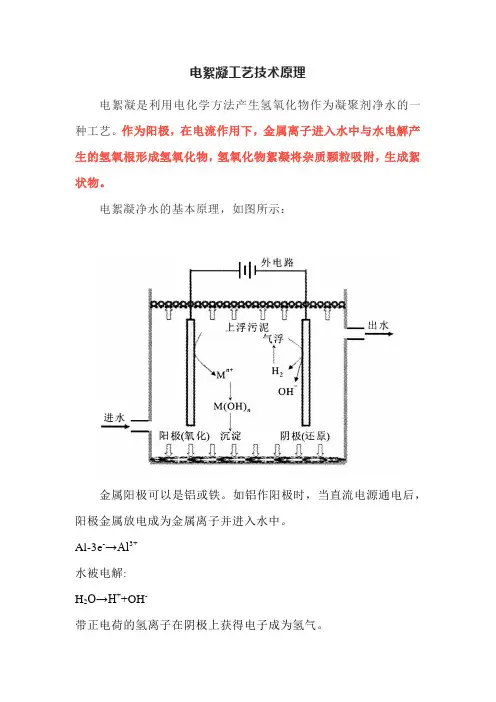 电絮凝工艺技术原理