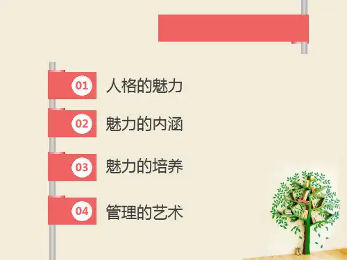 程秀华护士长的人格魅力课件
