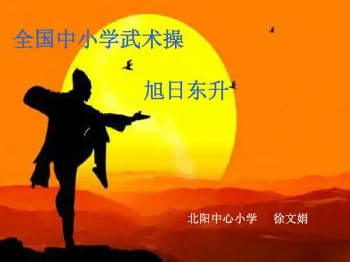 全国中小学生武术操旭日东升