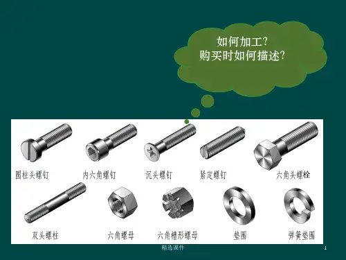 螺纹基础知识ppt课件