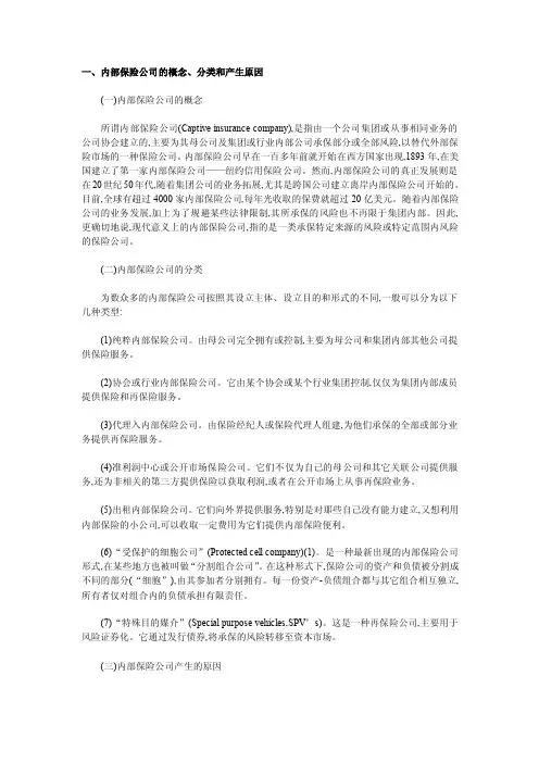 内部保险公司