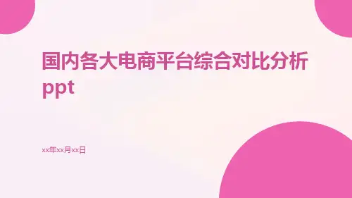 国内各大电商平台综合对比分析ppt