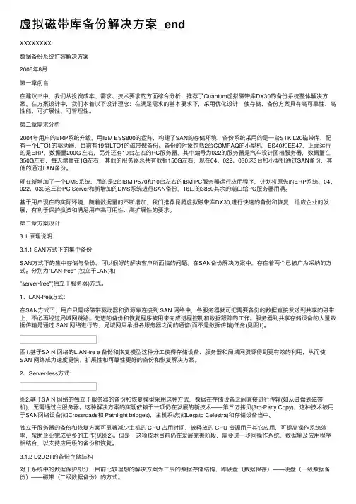 虚拟磁带库备份解决方案_end