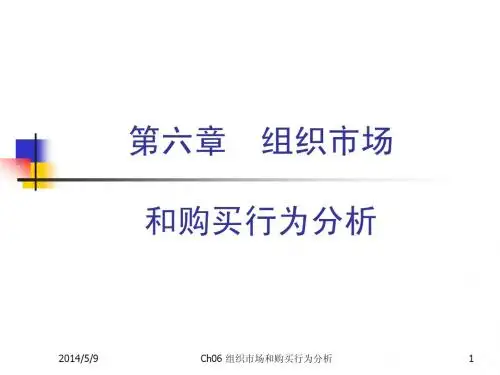 市场营销学(第三版)吴健安主编_第6章