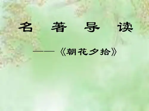 【人教新课标】七年级下册名著导读课件.ppt