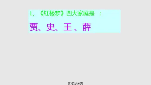 吉林省东辽县第一高级中学高二语文兴趣小组知识竞赛试题新人教PPT课件