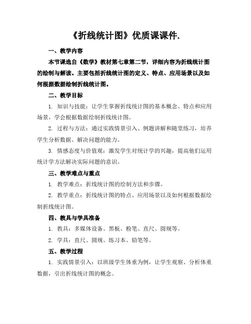 《折线统计图》优质课课件.