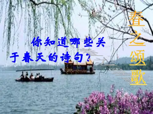 满井游记八年级语文课件 