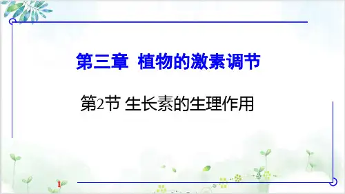 [人教版]《生长素的生理作用》课件1