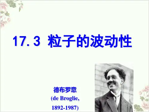 人教版高中物理选修3-51-粒子的波动性-课件38张