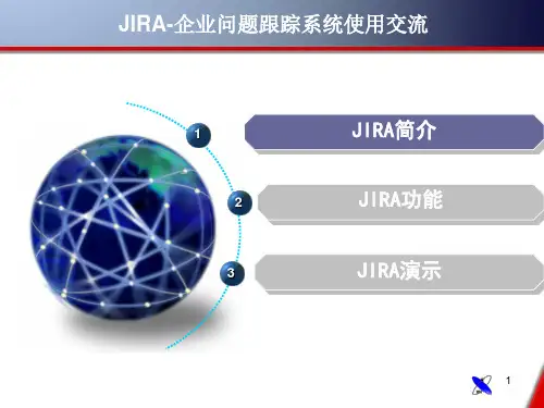 JIRA问题管理工具培训最全的ppt课件