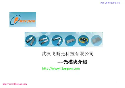光模块简介(详细)分解