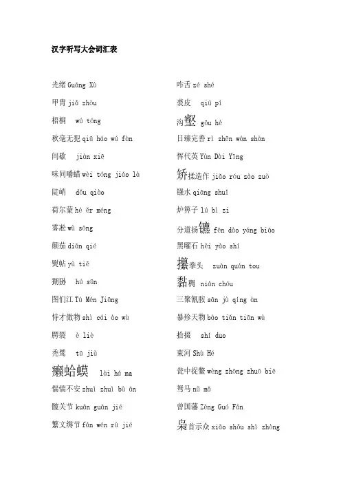 中国汉字听写大会