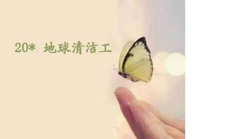 20地球清洁工ppt课件