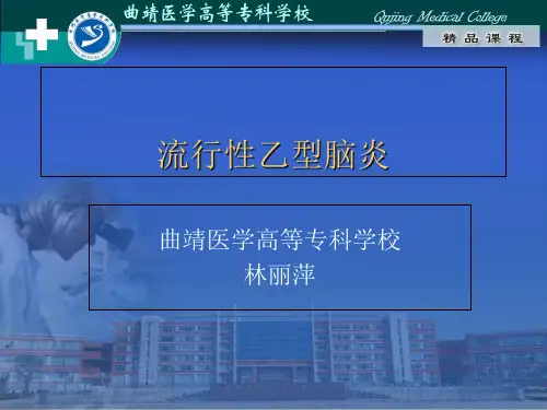 【医学ppt课件】流行性乙型脑炎(乙脑)