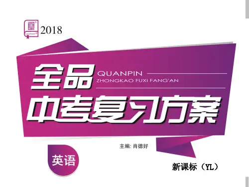 苏教版译林初中英语中考语法介词和介词短语精讲课件听课手册