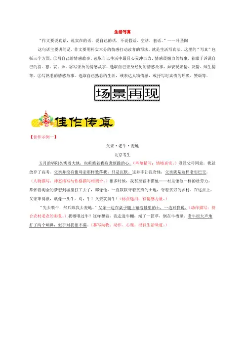 2018年高考语文高分作文赏析：及名师点评(8篇,精华版)
