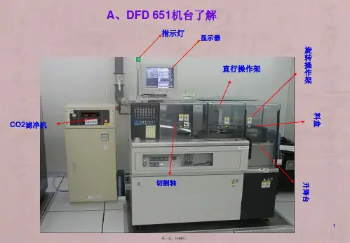 晶圆切割学习手册-DFD651