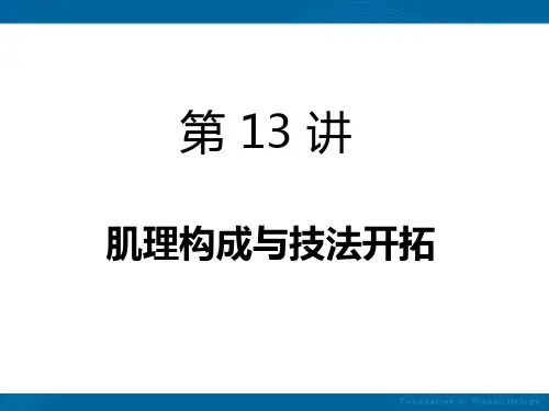 平面构成-13-肌理构成与技法开拓
