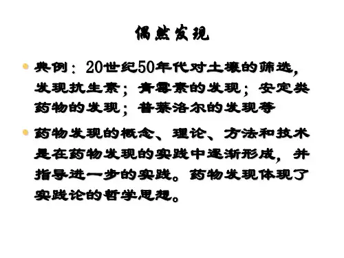 17先导化合物的发现与优化