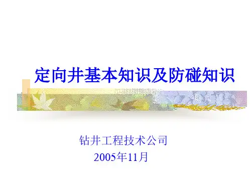 定向井基本知识及防碰知识