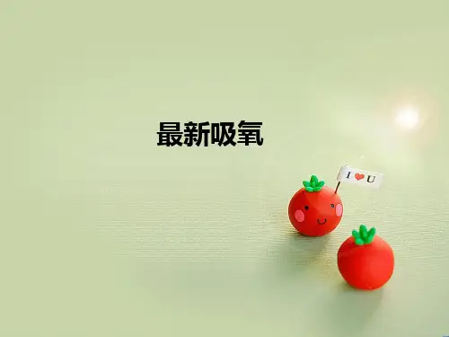 最新吸氧ppt课件