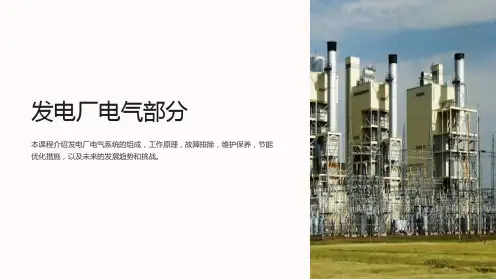 《发电厂电气部分》课件
