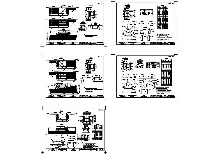 润扬长江公路大桥世业洲互通D2标 (匝道)横梁钢筋CAD图.dwg
