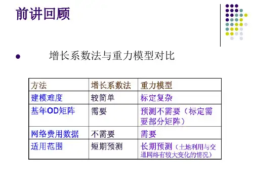 城市交通系统规划_08-交通方式划分