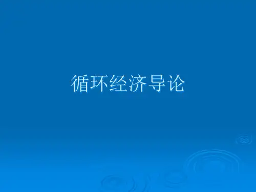 循环经济导论(PPT46)循环经济技术.pptx