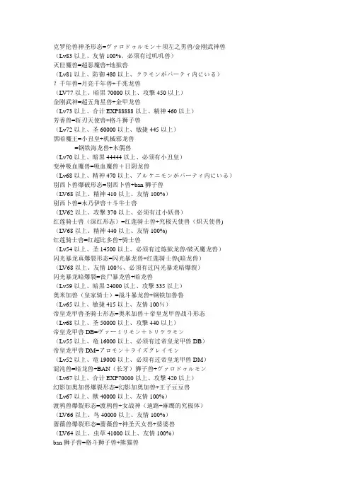 日官合成表