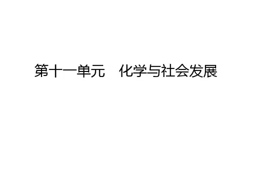 2020春鲁教版九年级化学下册课件：第11单元 第4节 化学和环境保护 (共23张PPT)