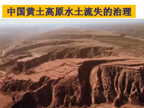 地理必修三中图版 第一节 中国黄土高原水土流失的治理 (共46张PPT)
