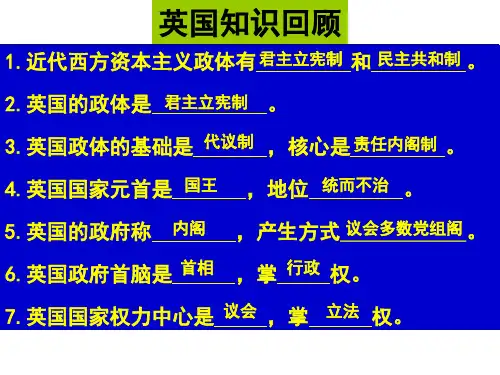 2019高考历史复习：北美大陆的新体制 (共43张PPT)
