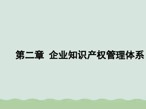 企业知识产权管理体系PPT(共38页)