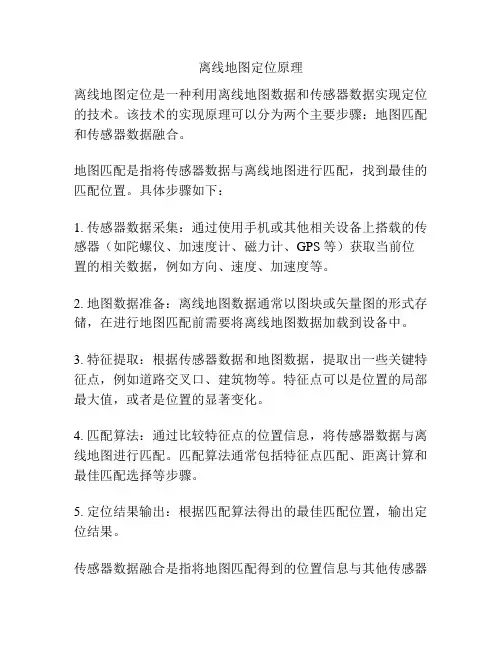 离线地图定位原理
