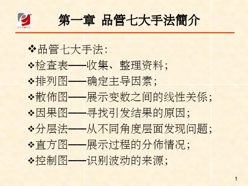 QC七大手法和-新QC七大手法(简体)ppt课件