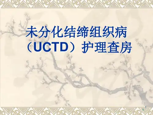 未分化结缔组织病护理查房最终版