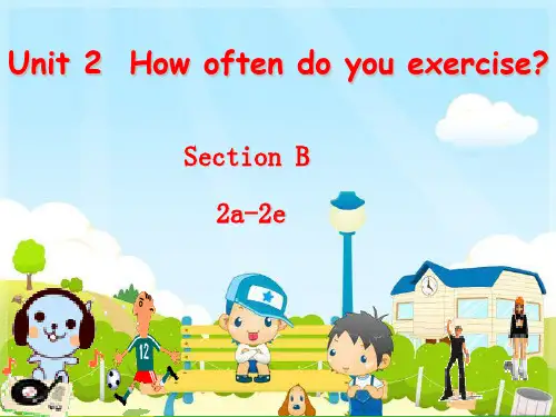 人教版八年级上册英语Unit2_SectionB课课件