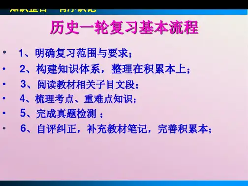 高中历史一轮复习先秦时期的思想文化(共47张PPT)