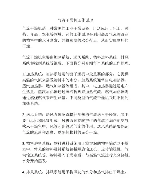 气流干燥机工作原理