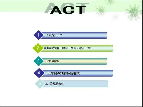 什么是ACT考试
