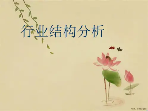 行业结构分析